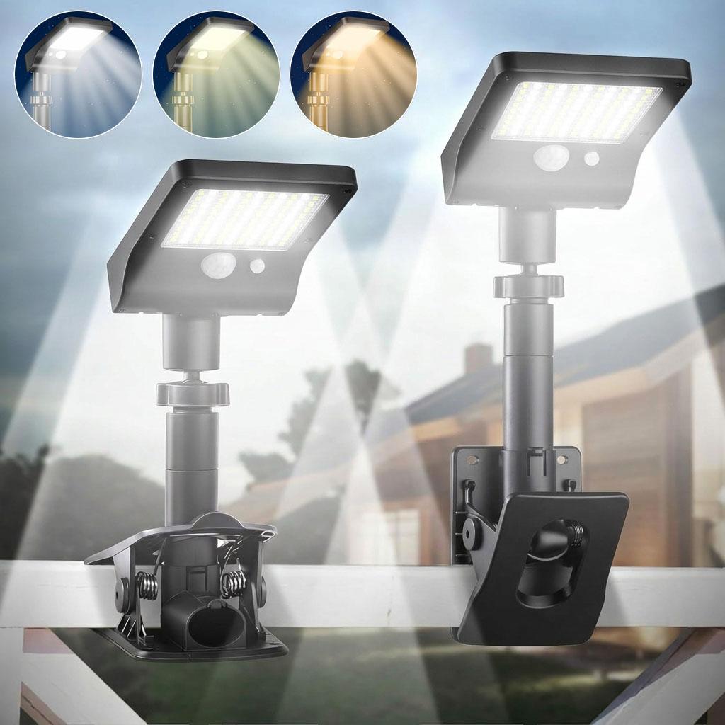Outdoor Camping Decke - 2/4PCS Clip On Solar Lights Outdoor