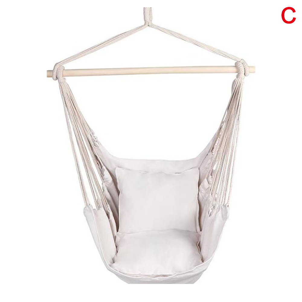 Outdoor Camping Hammock Chair - Indoor Camping Rope Bed Bedroom 120KG