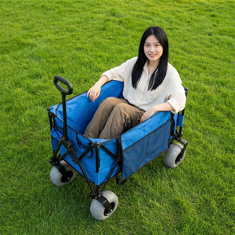 Foldable Metal Beach Wagon Qui - Outdoor Camping Furniture review and price