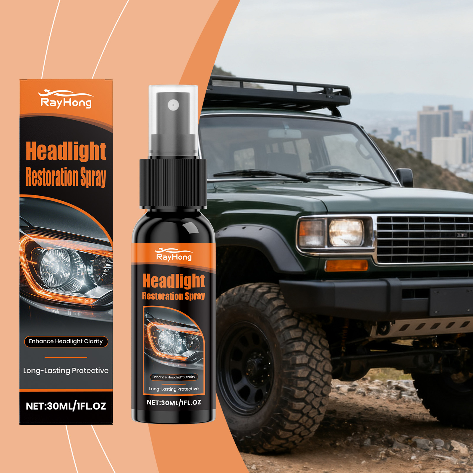 30ml Headlight Restoration Spr - Headlamp review and price