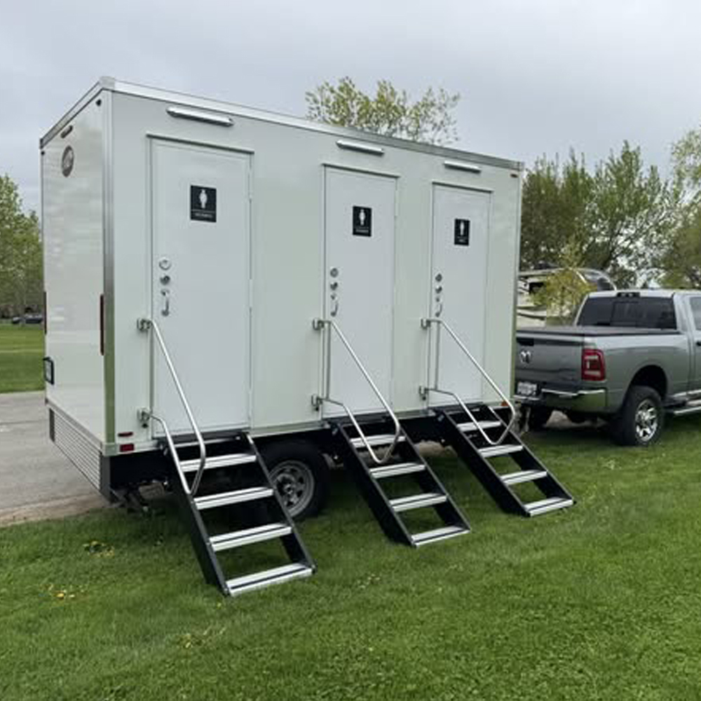 Mobile Toilet Trailer Luxury 3 - Outdoor Camping Rentals review and price