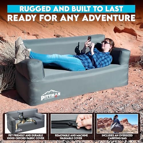 Pittman - Inflatable Couch wit - Outdoor Indoor Camping review and price