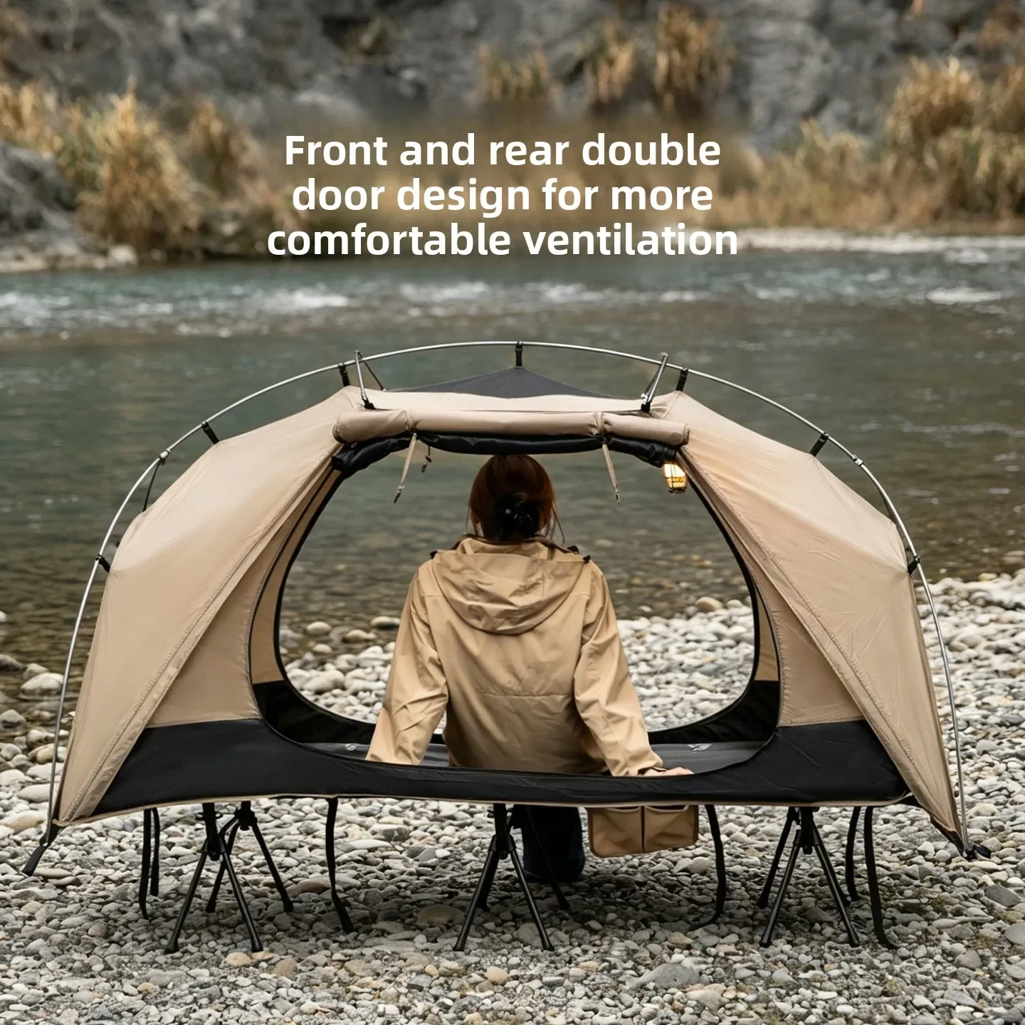 MOUNTAINHIKER Outdoor Camp Bed - Outdoor Camping Canopy review and price