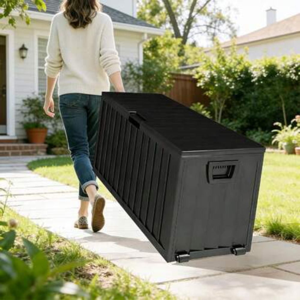 75 Gallon Outdoor Storage Box  - Outdoor Camping Decke review and price