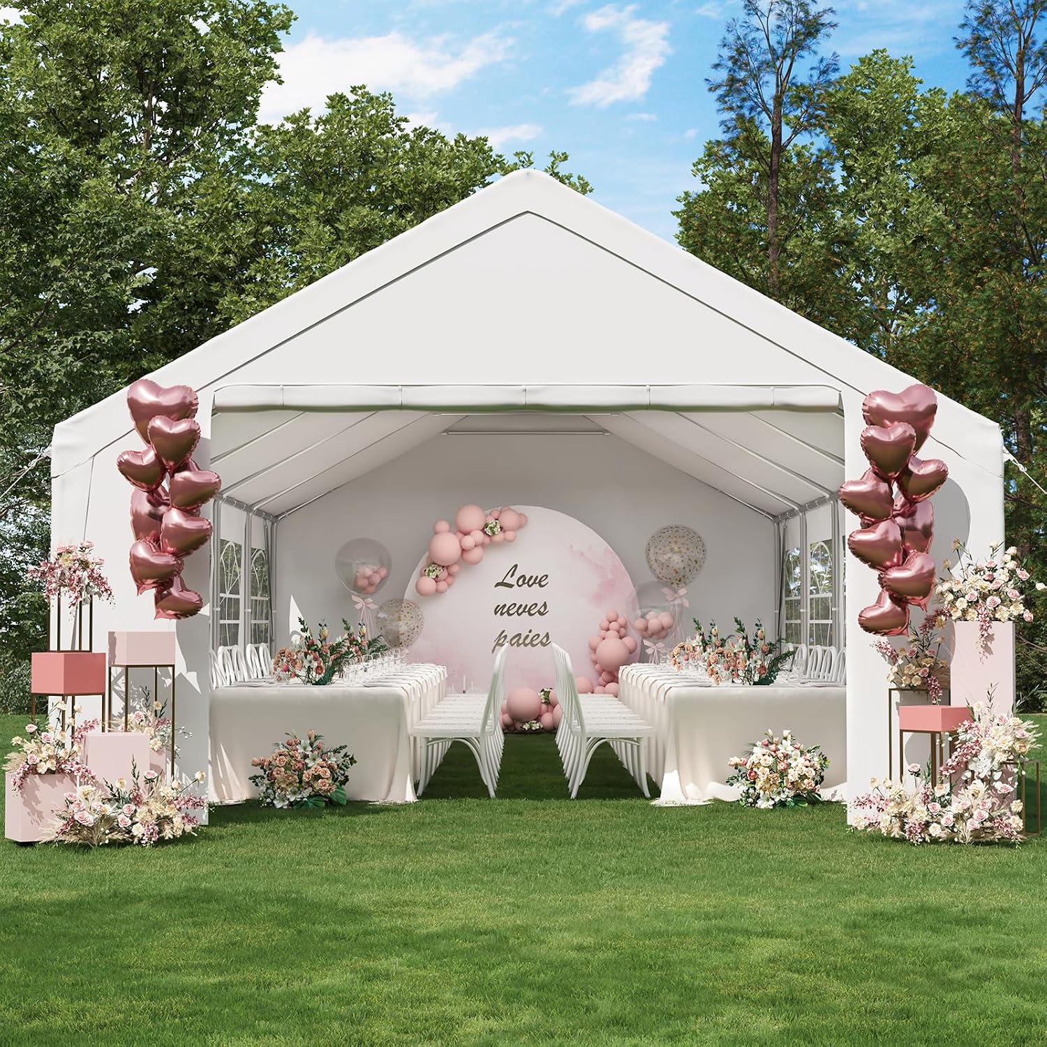 Party Tent 16x32 Heavy Duty Wa - Outdoor Camping Canopy review and price