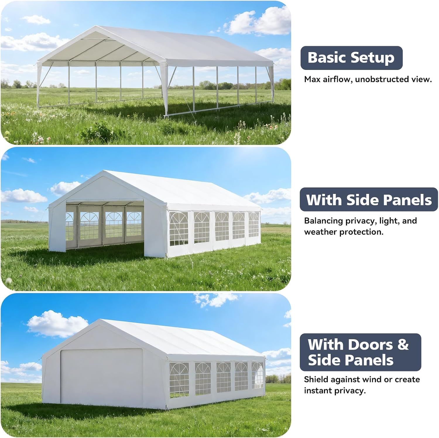 Party Tent 16x32 Heavy Duty Wa - Outdoor Camping Canopy review and price