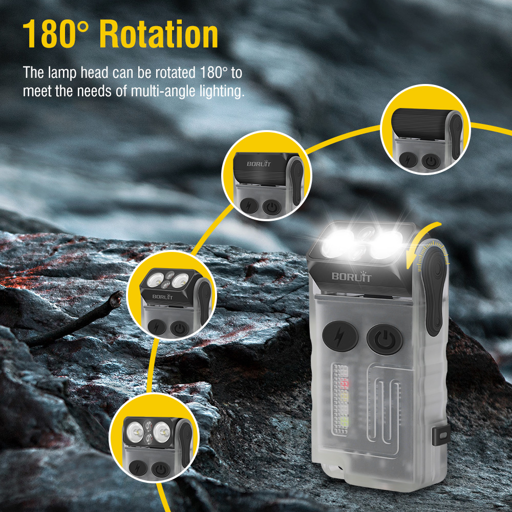 BORUiT V20 Fluorescence Buzzer - Headlamp review and price