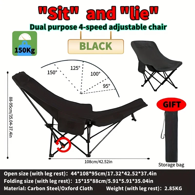 Portable Adjustable Folding Mo - Outdoor Camping Hammock Chair review and price