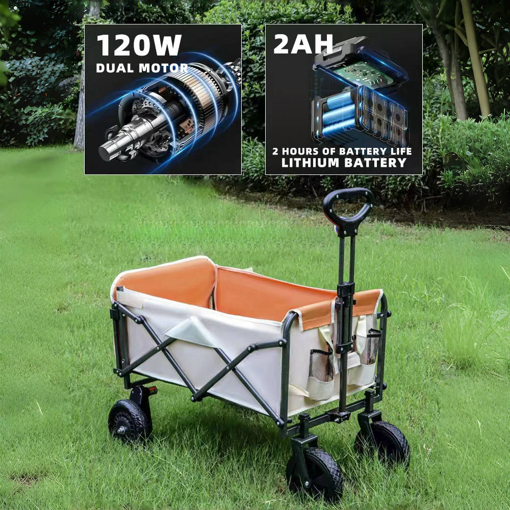 Electric Camping Wagon Cart Fo - Outdoor Camping Furniture review and price