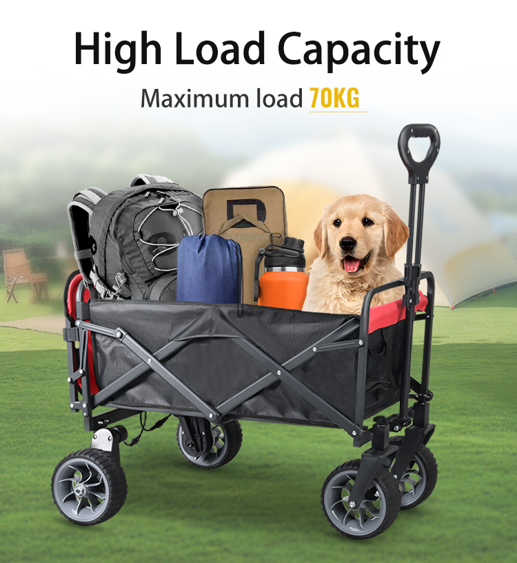 Electric Camping Wagon Cart Fo - Outdoor Camping Furniture review and price