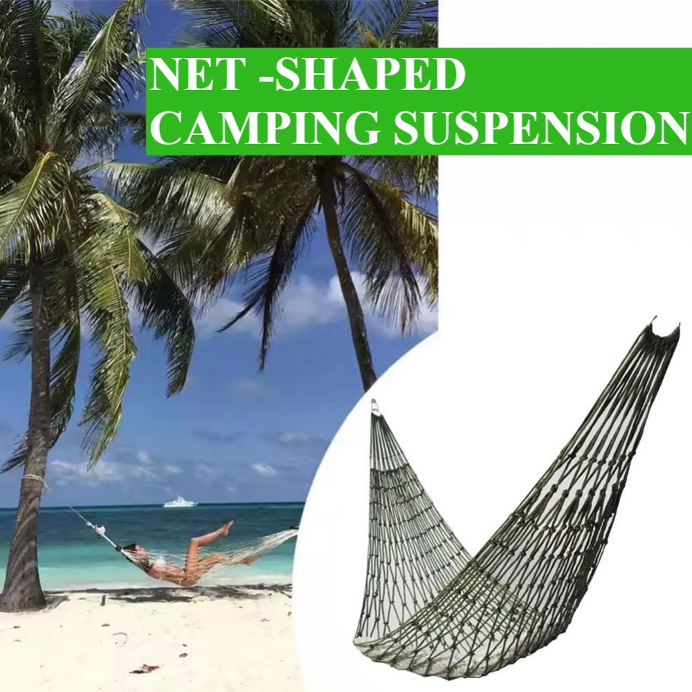 Nylon Rope Meshy Hammock For O - Outdoor Camping Hammock review and price
