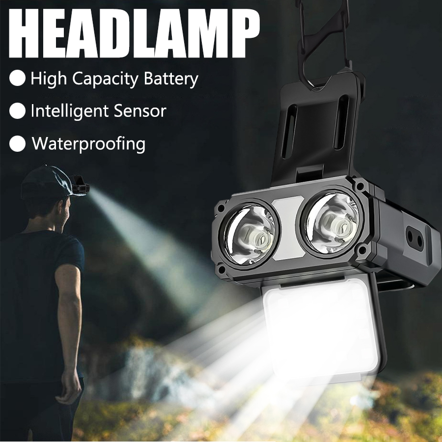 Sensor COB LED Headlamp Cap Cl - Headlamp review and price