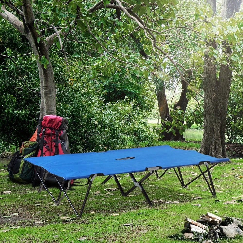 2 Person Folding Camping Cot F - Outdoor Camping Cot review and price