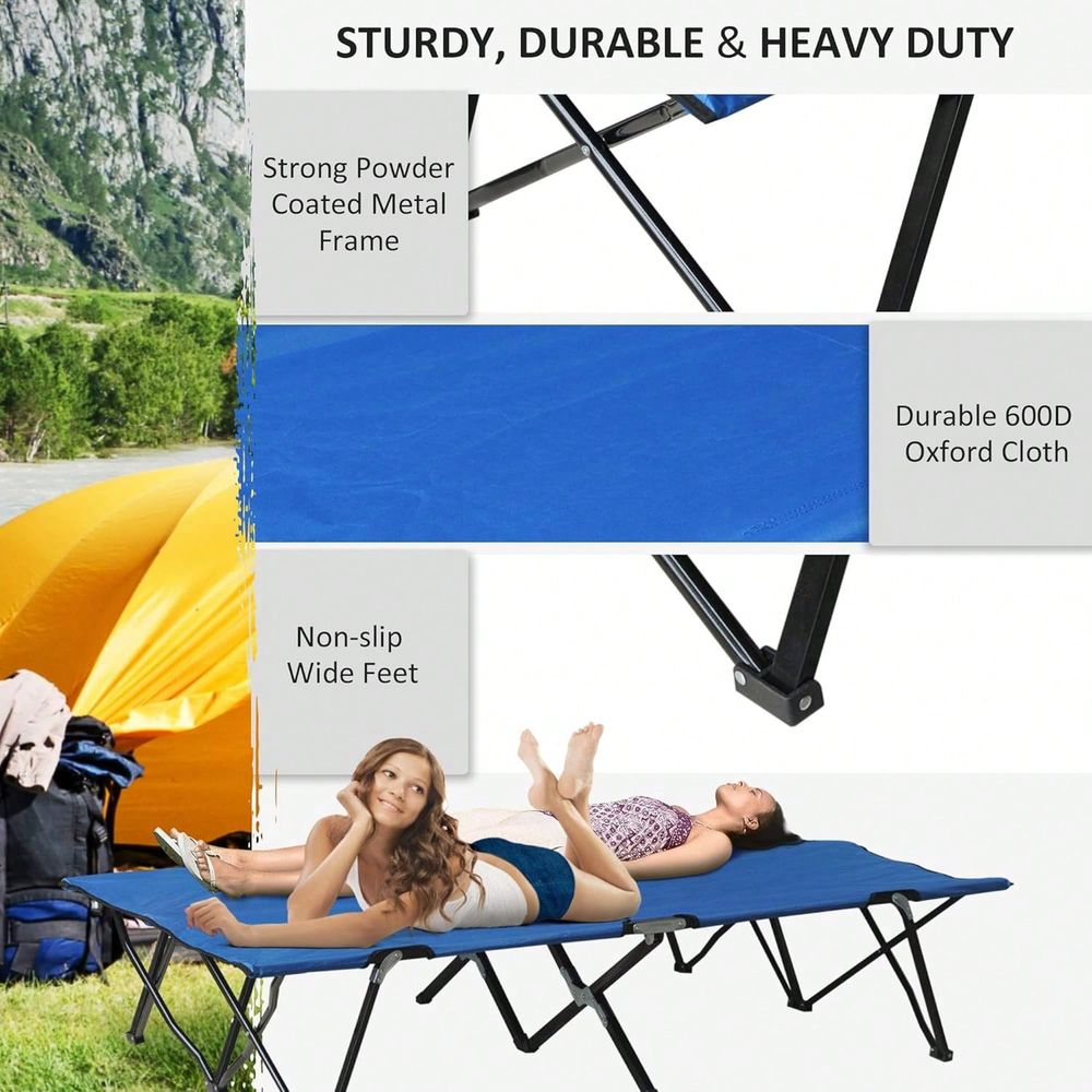 2 Person Folding Camping Cot F - Outdoor Camping Cot review and price
