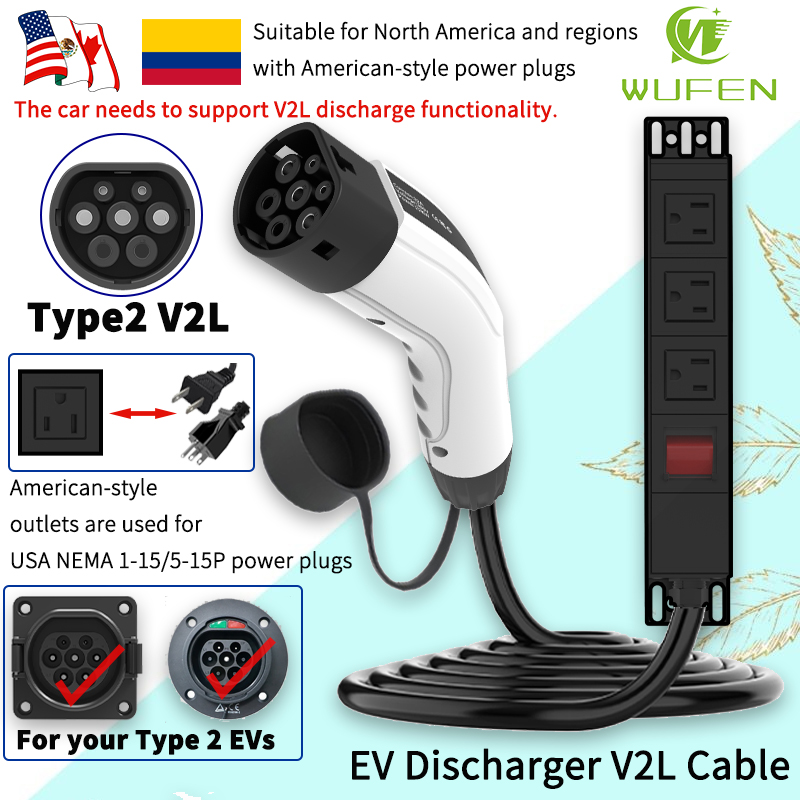 WUFEN Portable Type 2 V2L Cabl - Outdoor Camping Vehicle review and price