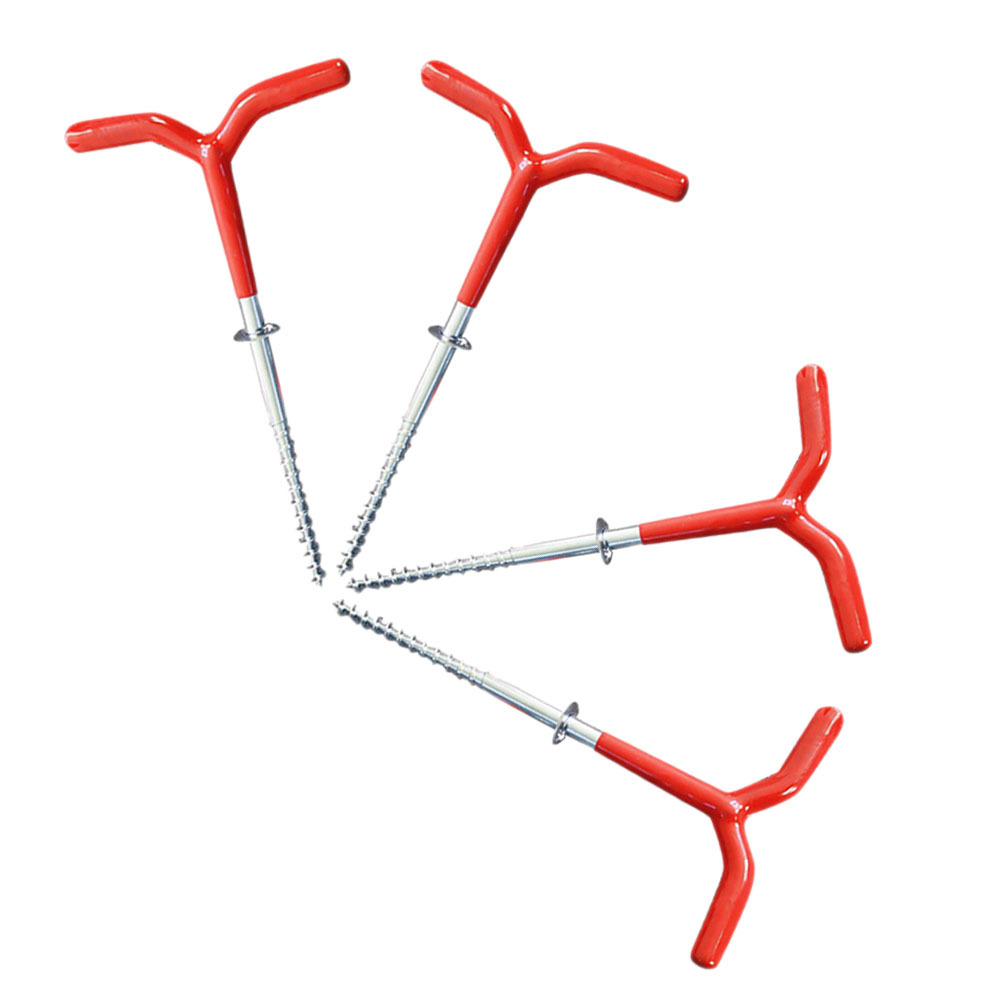 4pcs Ice Nail Anchors Metal Ru - Outdoor Camping Canopy review and price