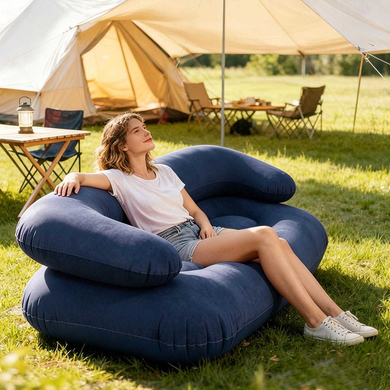 Inflatable Couch for Camping I - Outdoor Camping Decke review and price