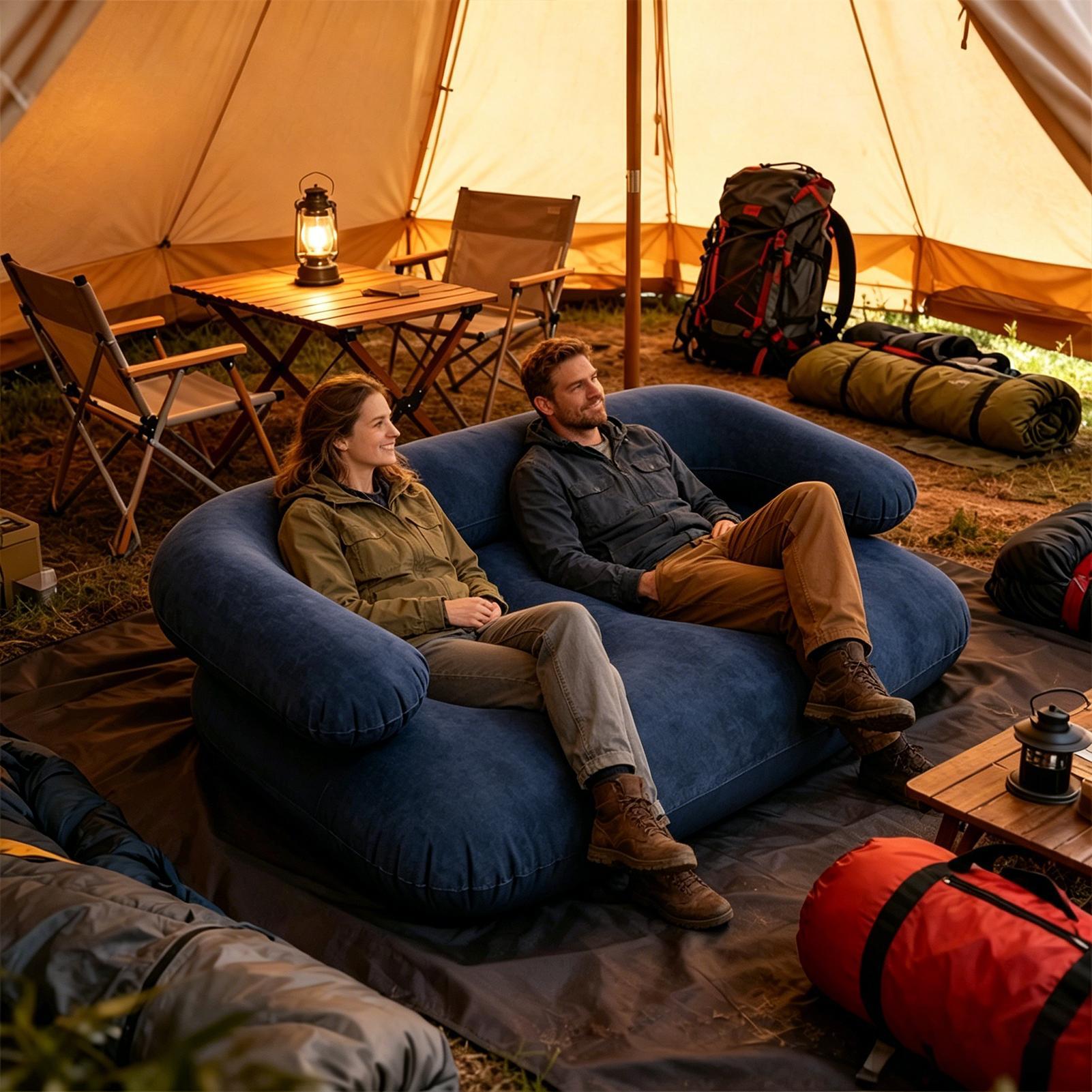 Inflatable Couch for Camping I - Outdoor Camping Decke review and price
