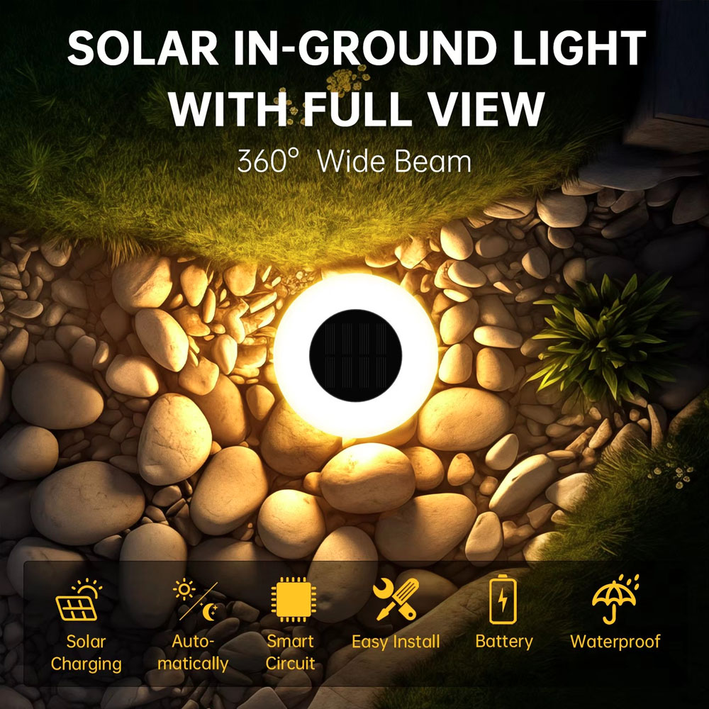 Solar Ground Lights 14LED Wate - Outdoor Camping Decke review and price