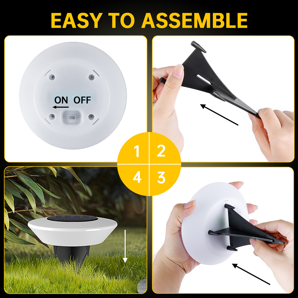 Solar Ground Lights 14LED Wate - Outdoor Camping Decke review and price